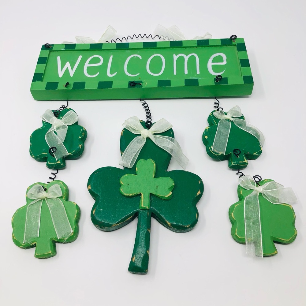 “Saint Patrick’s Day” Welcome Sign